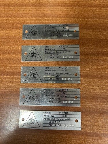 Leyland victor serial number - leyland,