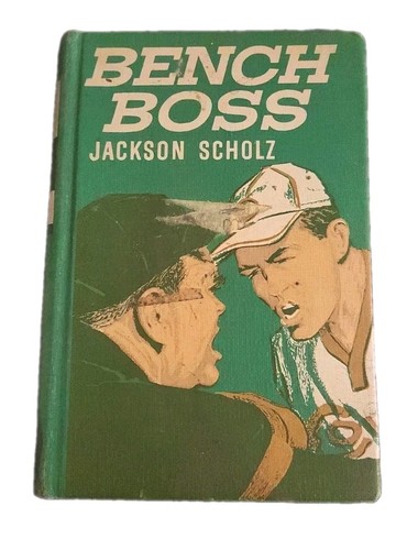 Vtg school library - bench, boss
