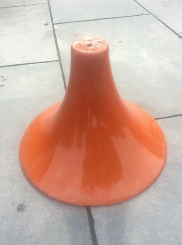 Vintage funky orange 1960s - orange,