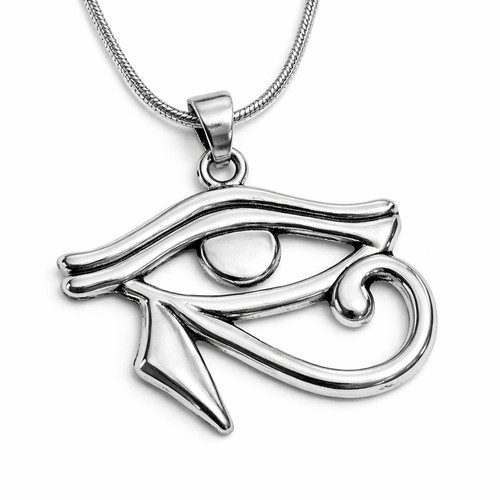 Eye horus pendant snake - horus, 18"