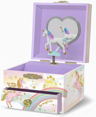 Musical unicorn jewellery box - unicorn,