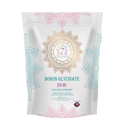 Boron glycinate 200mg vegan - boron,