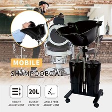 Hairdressing Shampoo Bowl Portable Salon Mobile Hair Washing Backwash Basin Sink