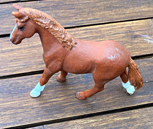Schleich horse figurine brown - schleich,