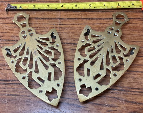 Pair antique 1895 solid - antique,