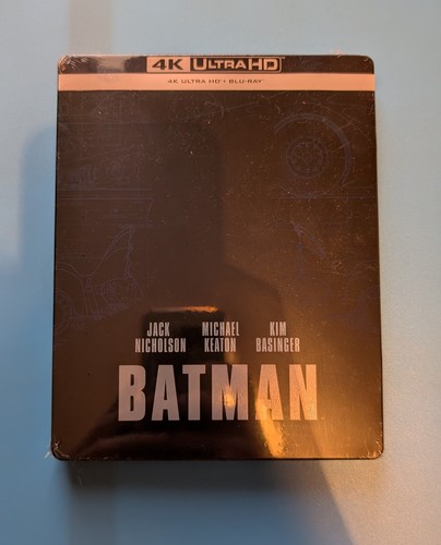 Batman 1989 steelbook uhd - steelbook,