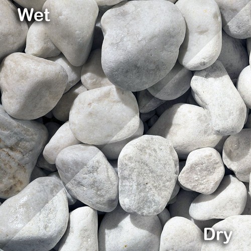 White dolomite garden - white,