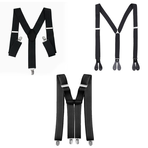 Black braces adjustable - braces,
