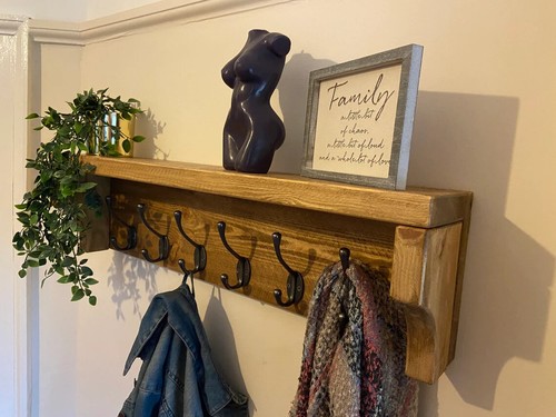 Wall mounted reclaimed - reclaimed, wooden