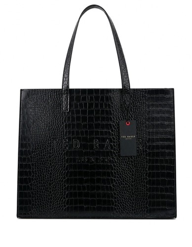 Ted baker black croc - baker,