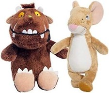 Aurora Gruffalo and Gruffalo Mouse 6 Inch Plush Toy Twin Pack