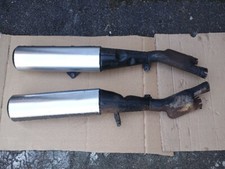 Exhaust silencer x 2 exhaust silencers Suzuki GSX 1100 F