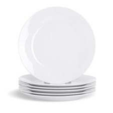 White Dessert Dinner Plates