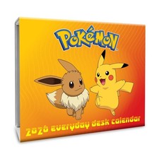 2026 Calendar Pokemon Page to View Block Desk Calendar Official Product