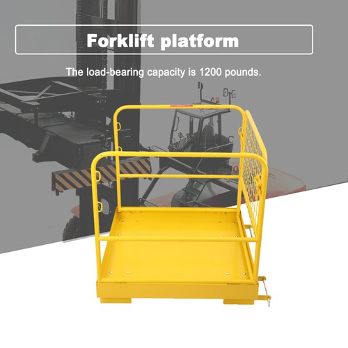 Forklift safety cage - forklift,
