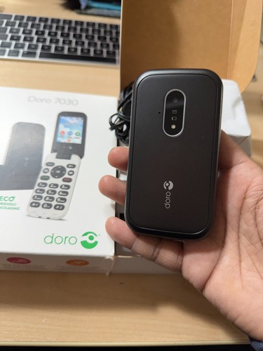 New doro 7030 black - new, unlocked