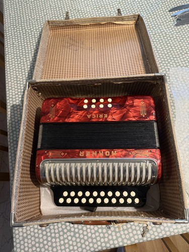 Hohner erica 21 - c/c#, button