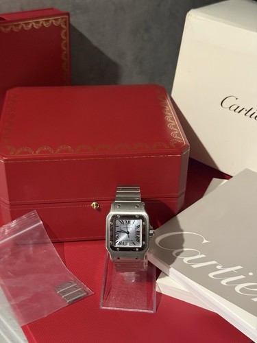 Cartier santos galbee 29mm - cartier,