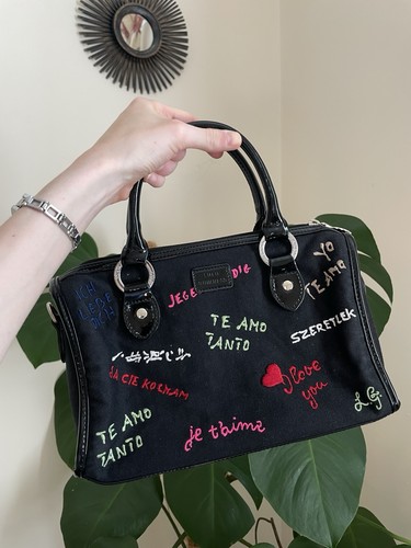 Y2k embroidered lulu guinness - y2k,