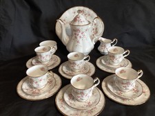 Paragon Victoriana Rose 22 Piece Coffee Set Ex Cond
