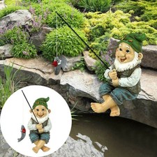Fishing Rod Cheeky Gnome Lawn