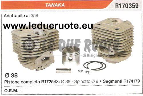 R170359 cylinder and - cylinder, piston