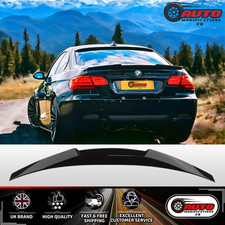 BMW 3 Series Coupe M3 E92 Rear Boot Spoiler Gloss Black Wing Lip M4 Style 04-12