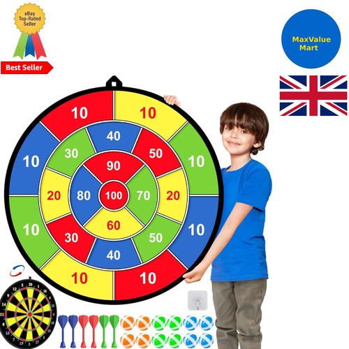 Kids dart board set double - kids,