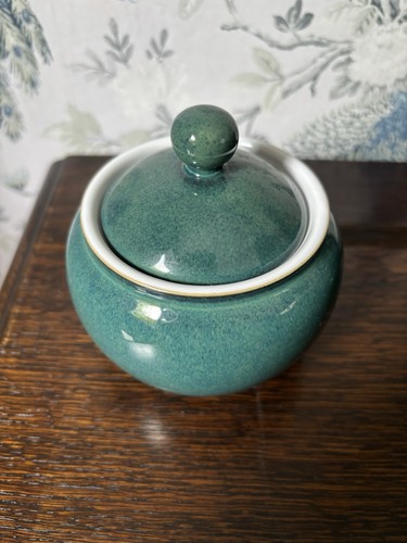 Denby greenwich lidded sugar - denby,