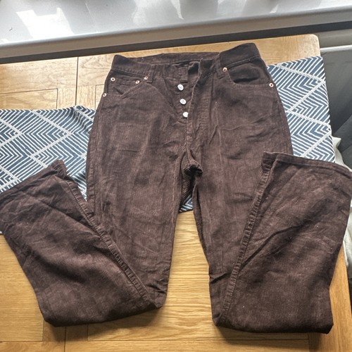 Levi 501 brown corduroy - 501,
