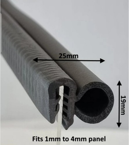 Universal car door rubber edge - universal,