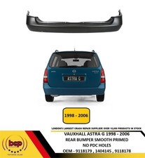 VAUXHALL ASTRA G 1998 - 2006 REAR BUMPER PRIMED ESTATE VAN NEW NO PDC HOLES 