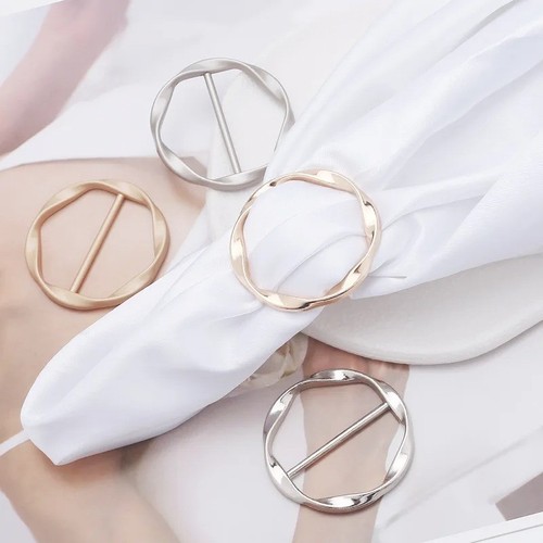 1pcs metal scarf ring - metal,