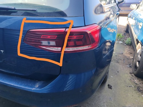 Passat estate rear tail - rear,