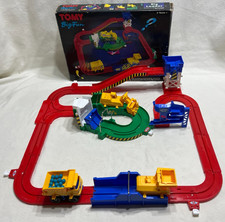 BIG LOADER : Vintage Tomy Big Fun Electronic Construction Playset - Original Box