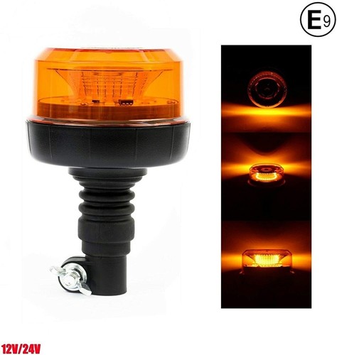 Rotating flashing amber beacon - flashing,