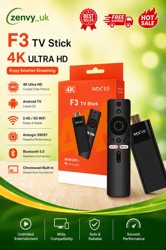 Android stick mx10 f3 - 4k,