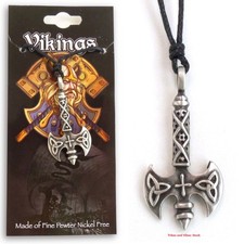 Viking Battle Axe Pendant