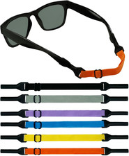 6 Pcs Glasses Strap Adult Kids Multi-Color Adjustable Sunglasses Eyeglasses Stra