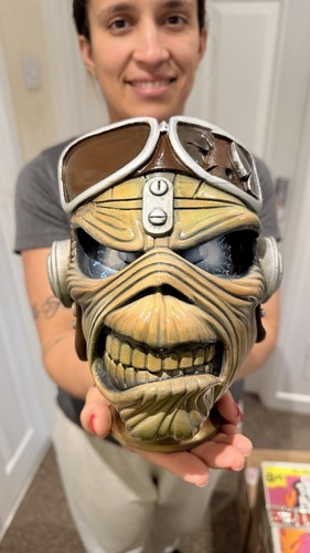 Eddie bust hand painted - bust, hand-painted