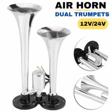 Double Metal Chrome Air Horn