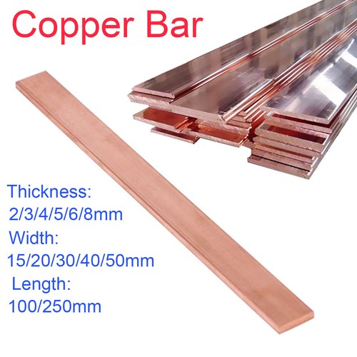 Pure copper strip flat bar - pure,
