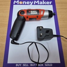 Black & Decker Lithium-Ion Cordless Screwdriver 3.6V + Charger