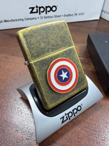 Genuine zippo lighter marvel - zippo,