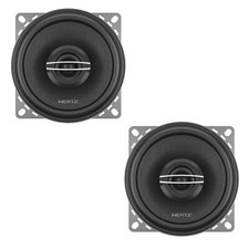 Hertz Cento CX 100 4 Inch 10cm 2 Way Car Dash Door Coaxial Speakers 40w RMS Pair