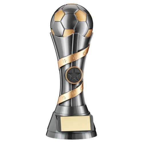 Star twist football trophy - twist,