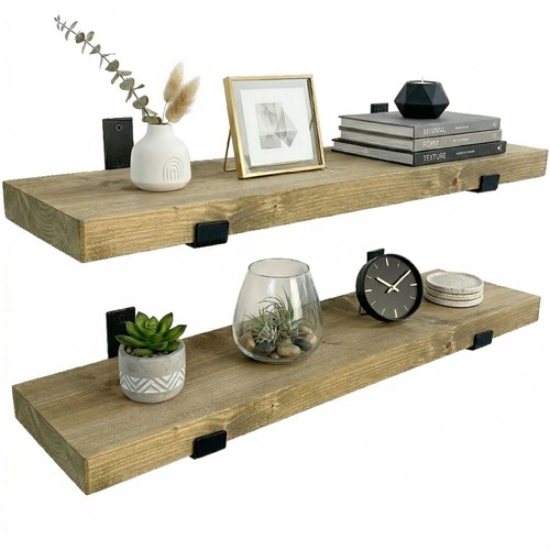 Wooden board wall shelf - board,