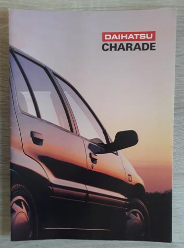 Daihatsu charade brochure - daihatsu,