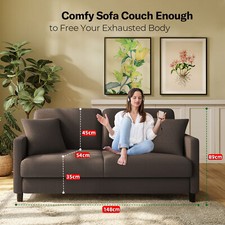 2/3 Seater Teddy Velvet Sofa