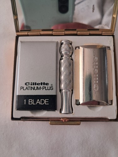 Vintage gillette gold - vintage, travel